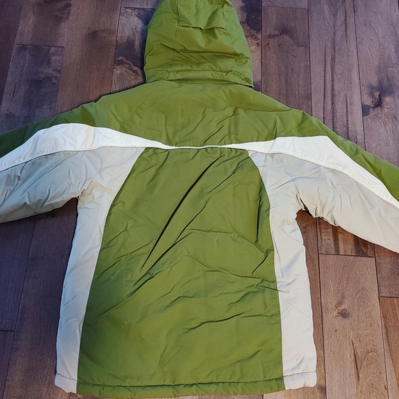 D2 Hooded Boys or Girls Kids Youth Winter Ski Snowboard Jacket green Siz… - Picture 2 of 10